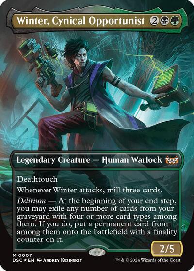 Winter Cynical Opportunist Borderless