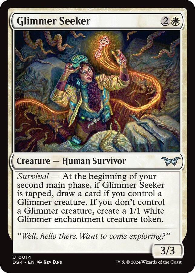 Glimmer Seeker - Duskmourn: House of Horror - Magic: The Gathering