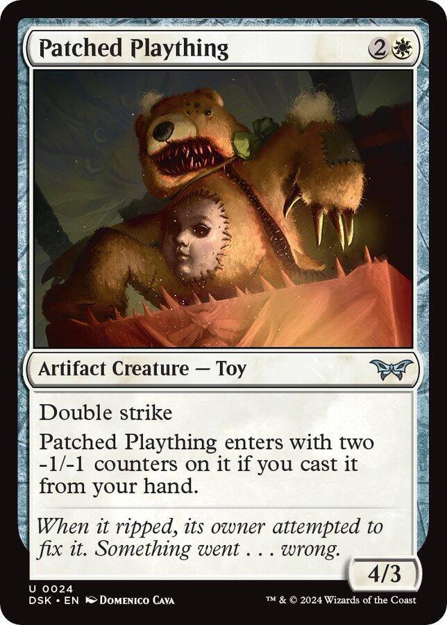 Patched Plaything 24 card