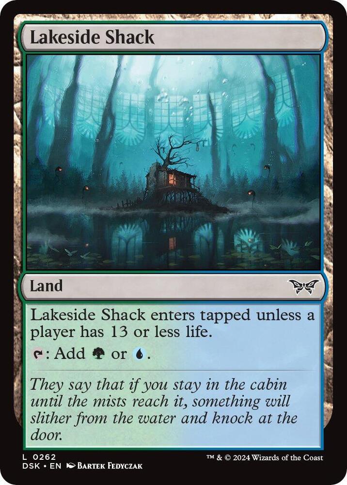 Lakeside Shack 262 card