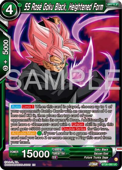 SS Rose Goku Black, Heightened Form