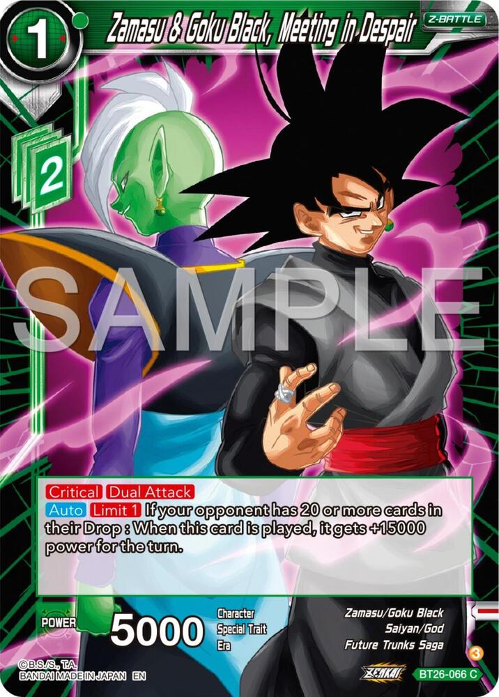 Zamasu & Goku Black, Meeting in Despair - Ultimate Advent - Dragon