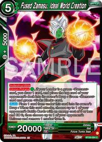 Fused Zamasu, Ideal World Creation card art