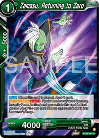 Zamasu, Returning to Zero card art