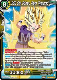 SS2 Son Gohan, Rage Triggered card art