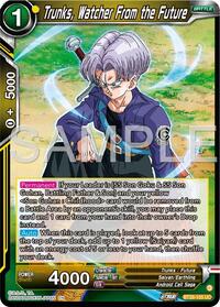Trunks, Watcher From the Future card art