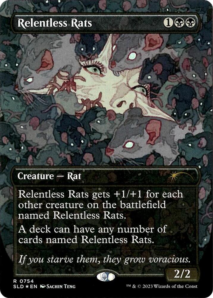 Relentless Rats (754) - Secret Lair Drop Series - Magic: The