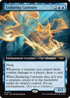 Enduring Curiosity (Extended Art) - Duskmourn: House of Horror