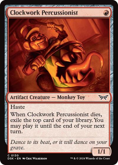 Clockwork Percussionist 0130