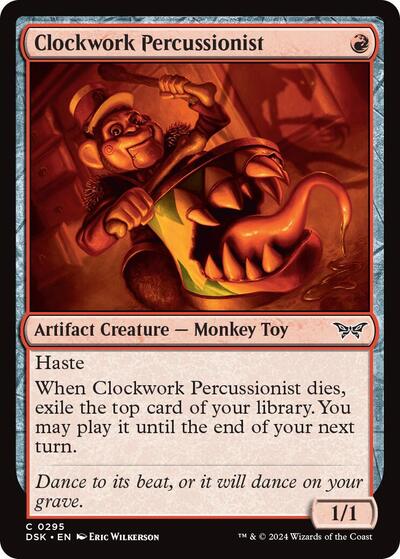 Clockwork Percussionist 0295