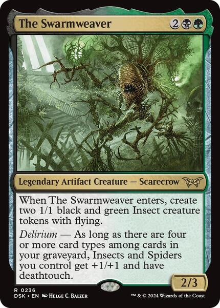 The Swarmweaver (0236) - Duskmourn: House of Horror - Magic: The