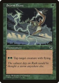 Storm Front - Tempest - Magic: The Gathering card