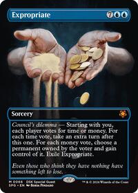 Expropriate (Borderless) - Special Guests - Magic: The Gathering card