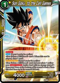 Son Goku, to the Cell Games card art