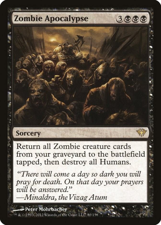 Zombie Apocalypse - Dark Ascension - Magic: The Gathering