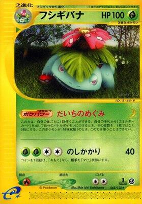2001 Japanese Expedition Expansion Pack Venusaur #65 card