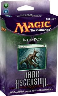 WOTC - Magic the Gathering Dark Ascension pr&amp;eacute;sentoir Intro-Packs (10) *