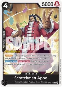 Scratchmen Apoo (Two Legends Pre-Release Cards)