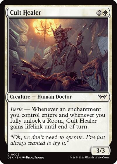 Cult Healer DSK 2 Magic card