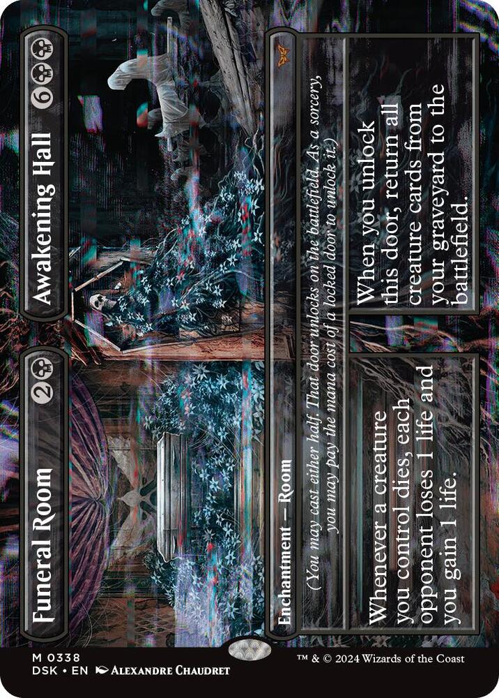 Funeral Room // Awakening Hall (Borderless) - Duskmourn: House of 