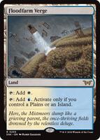 MTG フラッドファームの境界 ボーダーレス　foil MTG フラッドファームの境界 ボーダーレス foil