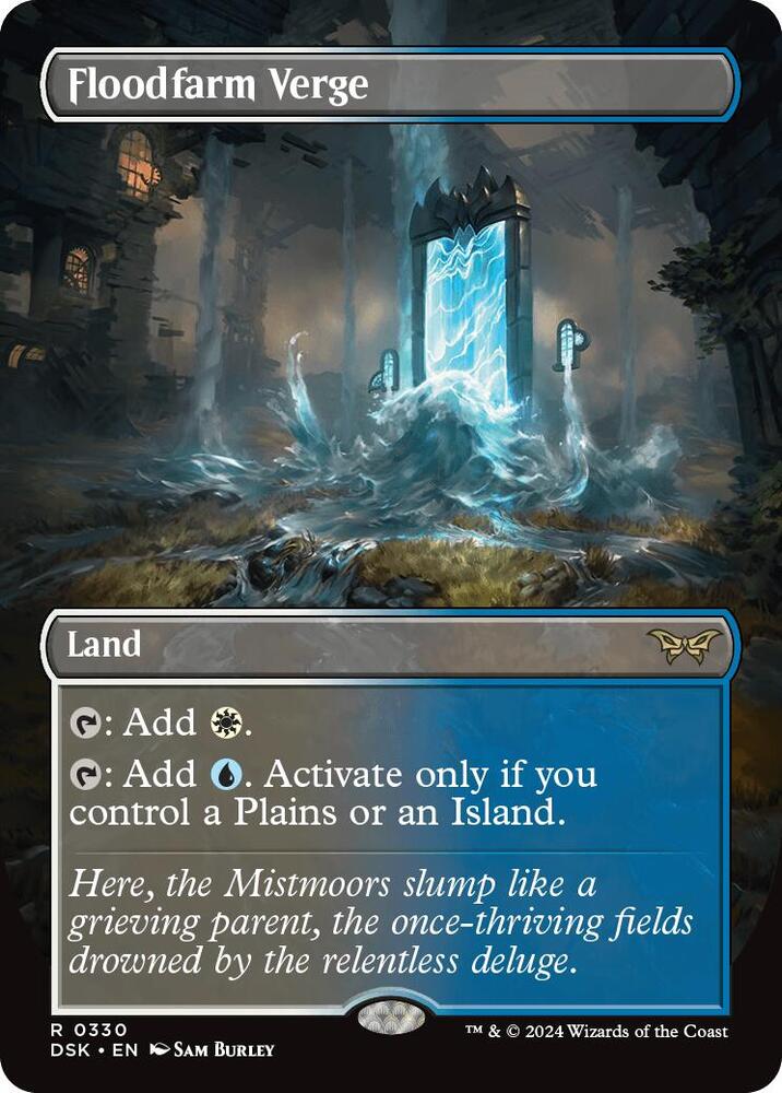 断捨離 MTG英語版カード約6kg +オマケ Floodfarm Verge (Borderless) - Duskmourn: House of Horror - Magic
