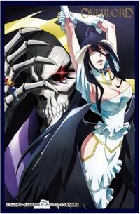 Japanese Imported Card Sleeves THE KLOCKWORX Sleeve Collection Vol.66: Overlord - Ainz & Albedo (65-Pack)
