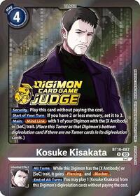 Kosuke Kisakata (Judge Pack 6) - Beginning Observer - Digimon card
