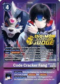 Code Cracker Fang (Judge Pack 6) - Secret Crisis - Digimon card