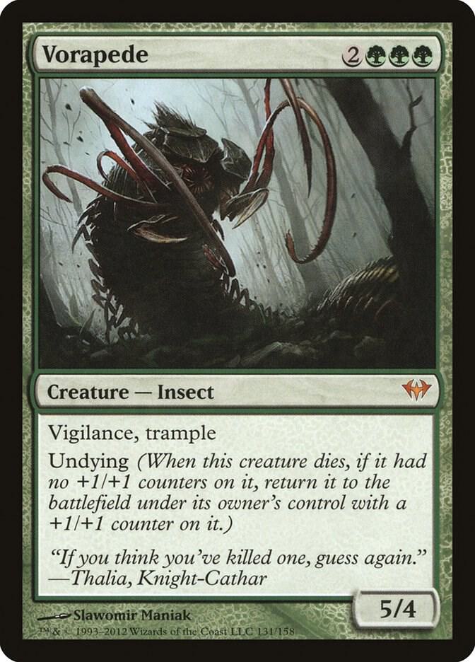 Vorapede - Dark Ascension - Magic: The Gathering - TCGplayer.com Vorapede - Dark Ascension - Magic: The Gathering - TCGplayer.com