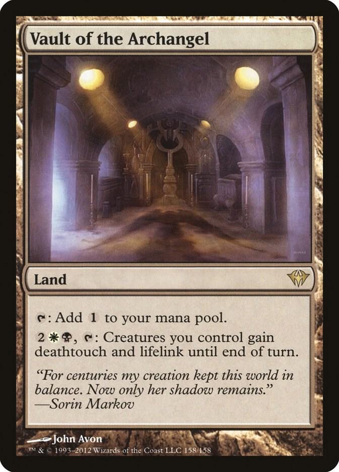 Vault of the Archangel - Dark Ascension - Magic: The Gathering