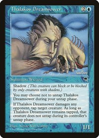 Thalakos Dreamsower - Tempest - Magic: The Gathering card