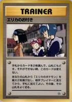Erika's Maids from Pokemon Japanese Leaders' Stadium set