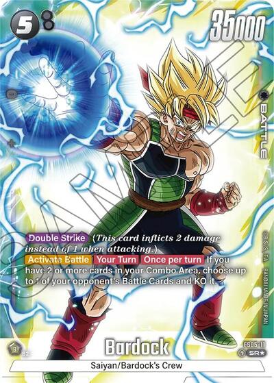 Bardock - FS05-11 (Bonus Pack Alternate Art) Starter Deck 5: Bardock Super Rare Dragon Ball card — value and price