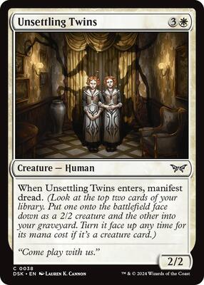 Unsettling Twins