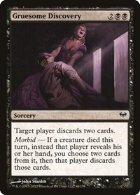 Gruesome Discovery - Dark Ascension - Magic: The Gathering card
