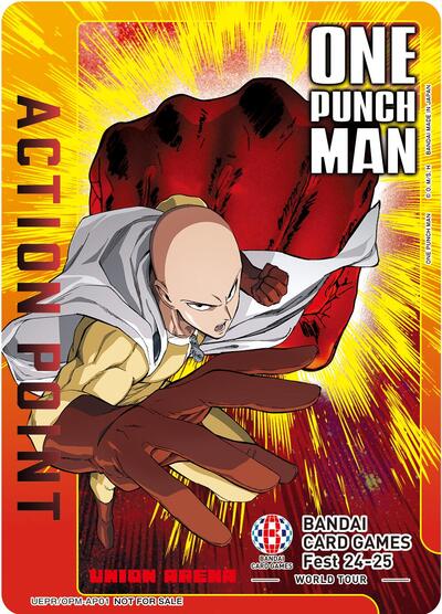 Action Point Card (One Punch Man) (BANDAI Card Games Fest 24-25 World Tour) card