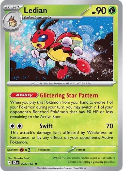 Ledian 003/142 from Deck Exclusives