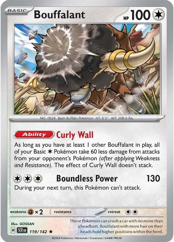 Bouffalant 119/142 from Deck Exclusives