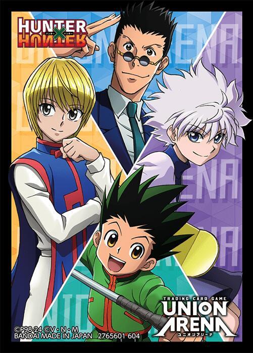 hunter x hunter card sleeves Union Arena TCG Sorcery and more Monster Hunter World: The Board