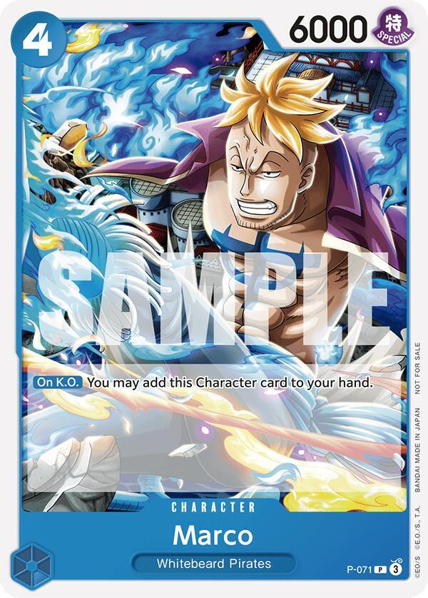 Marco (Two Legends Pre-Release) - One Piece Promotion Cards - One