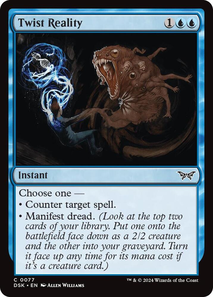 Twist Reality - Duskmourn: House of Horror - Magic: The Gathering -  TCGplayer.com