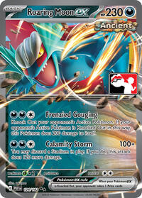 Roaring Moon ex - Prize Pack Series Cards - Pokemon card
