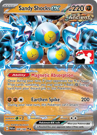 Sandy Shocks ex #108/182 from Prize Pack Series Cards Pokemon card image