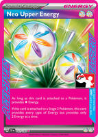 Neo Upper Energy [Prize Pack] #162 from Pokemon Temporal Forces set