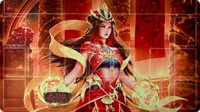 Convention Exclusive Playmat - Blaze, Firemind