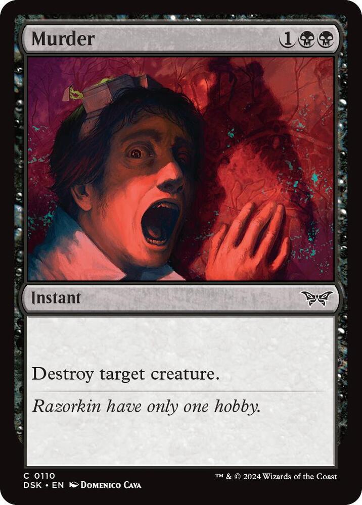 Murder - Duskmourn: House of Horror - Magic: The Gathering