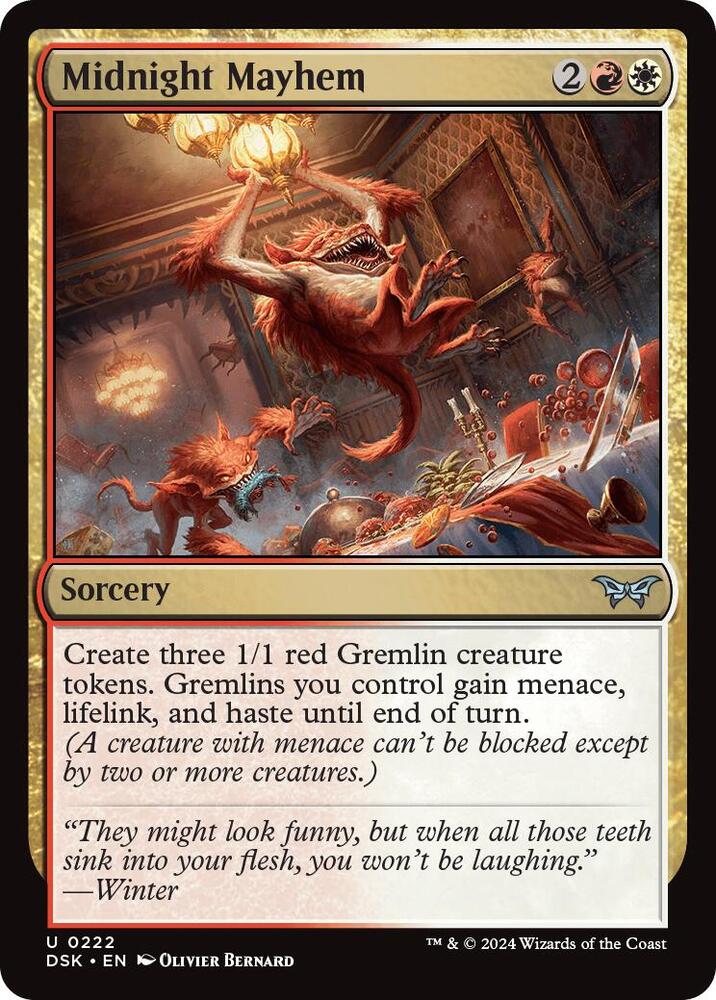 Midnight Mayhem - Duskmourn: House of Horror - Magic: The