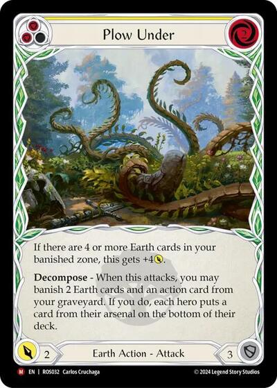 Plow Under Rosetta card price