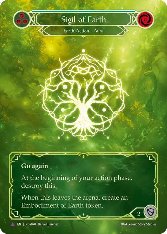 Sigil of Earth (Marvel) - Rosetta - Flesh and Blood TCG